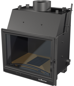 șemineu tip centrală